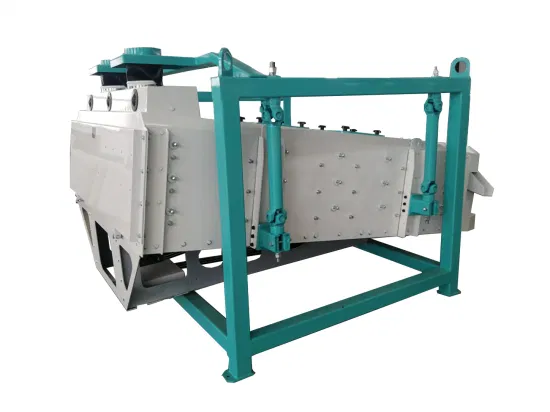 Máquina agrícola Separador de feijão mungo Linhas de processamento de sementes de milho Máquina rotativa de sementes de limpeza vibratória