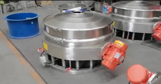 Máquina de processamento de alimentos Máquina de peneira de farinha de qualidade alimentar para massas