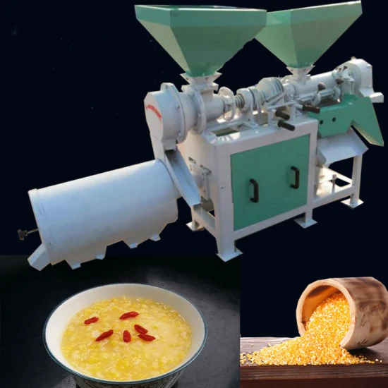 Grãos de milho que fazem a máquina Moinho de farinha de milho Máquina de moagem de farinha de milho Equipamento de processamento Máquina de processamento de milho