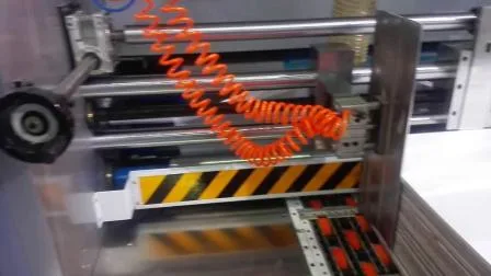 Máquina de impressão ondulada das cores de Flexo quatro da cartonagem da caixa